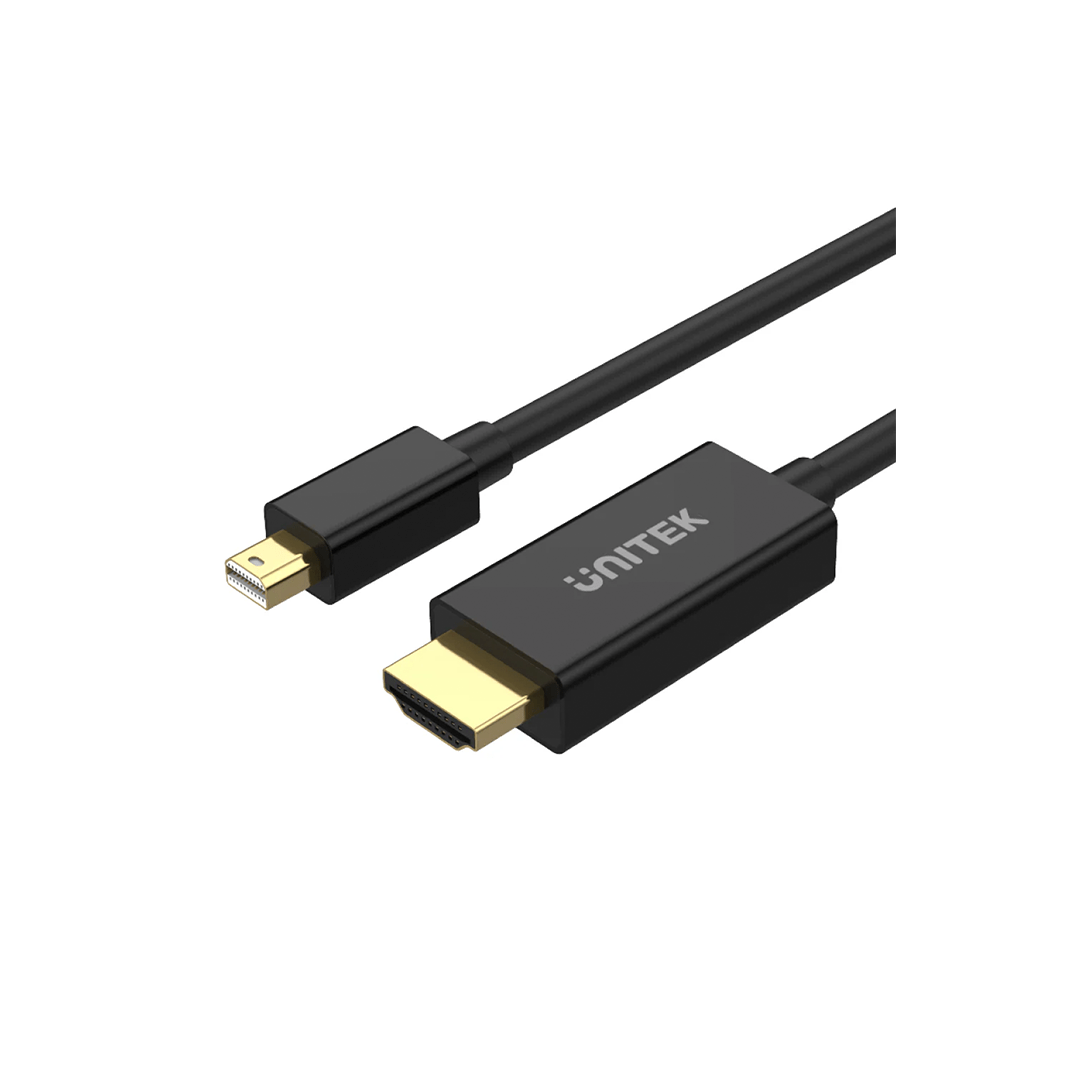 Unitek 4K 30Hz Mini DisplayPort to HDMI 1.4 Cable in Qatar Unitek 4K 30Hz Mini DisplayPort to HDMI 1.4 Cable in Qatar